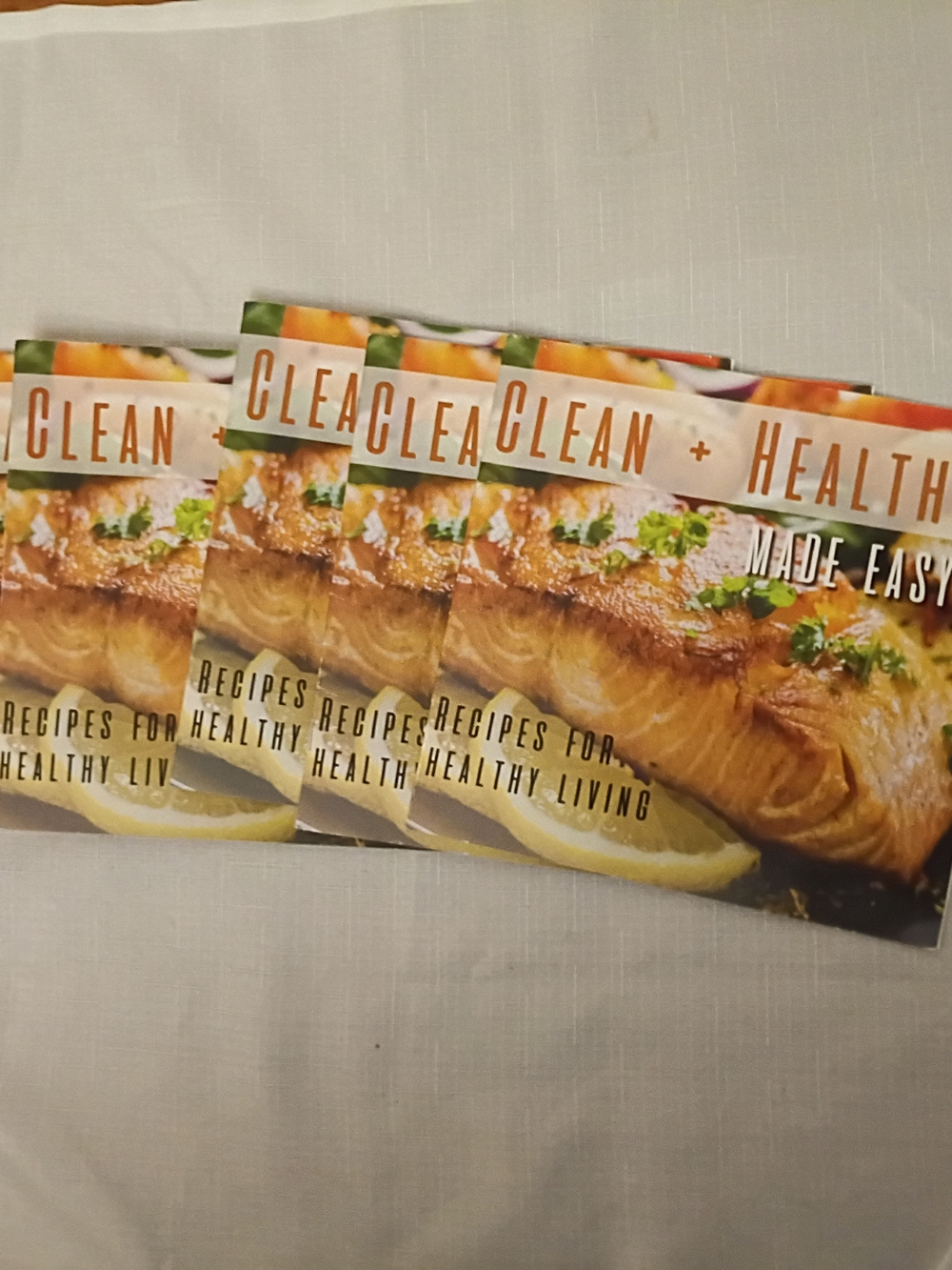 Clean & Healthy Made Easy Cookbooks 5 Book Lot